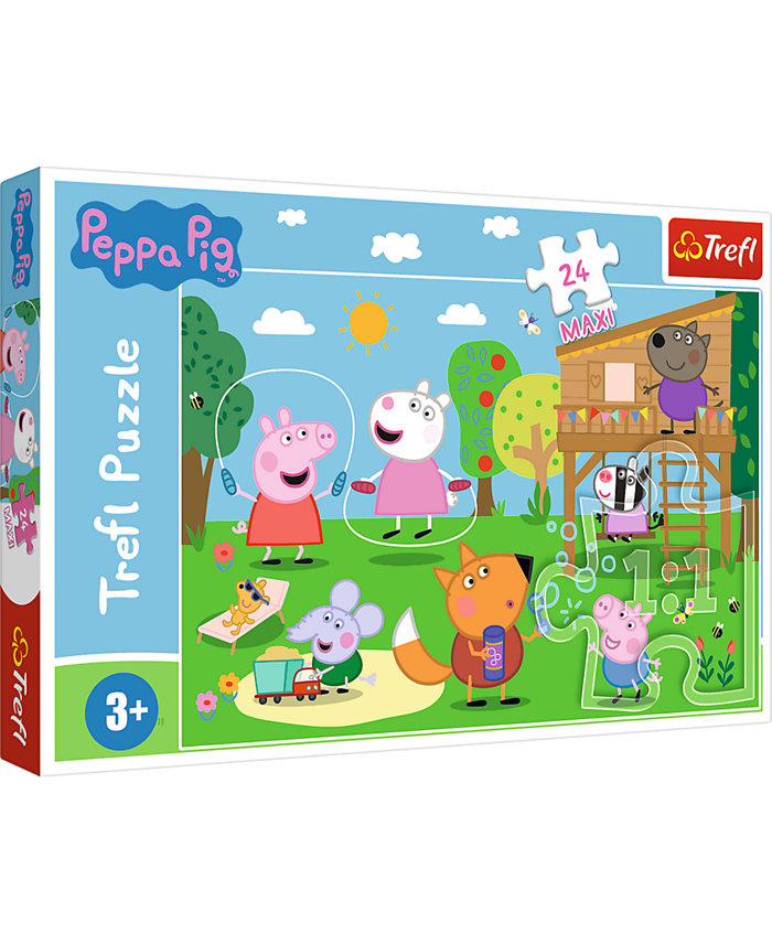 Trefl 24 Piece Maxi Peppa Fun in Grass Puzzle