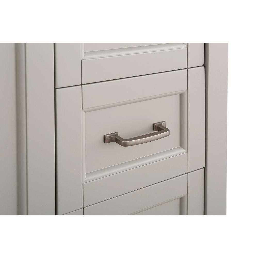 Home Decorators Collection Ashburn 36 in. W x 21.75 in. D Vanity Cabinet in Grey ASGRA3621DR