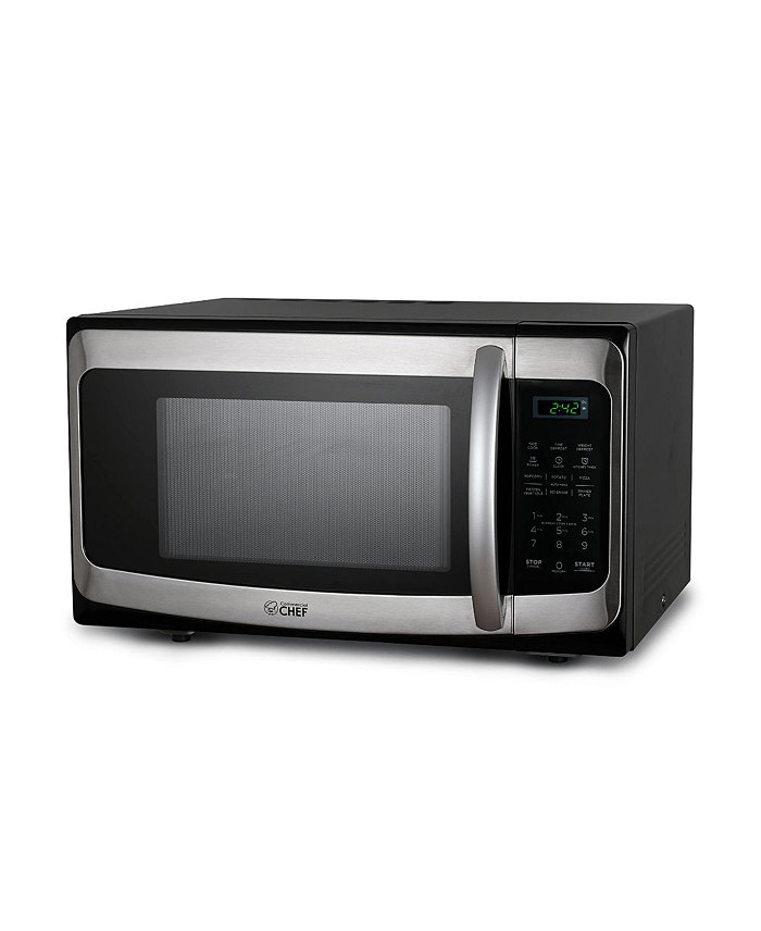 Commercial Chef 1.1 Cu. Ft. Counter Top MicrowaveStainless Steel