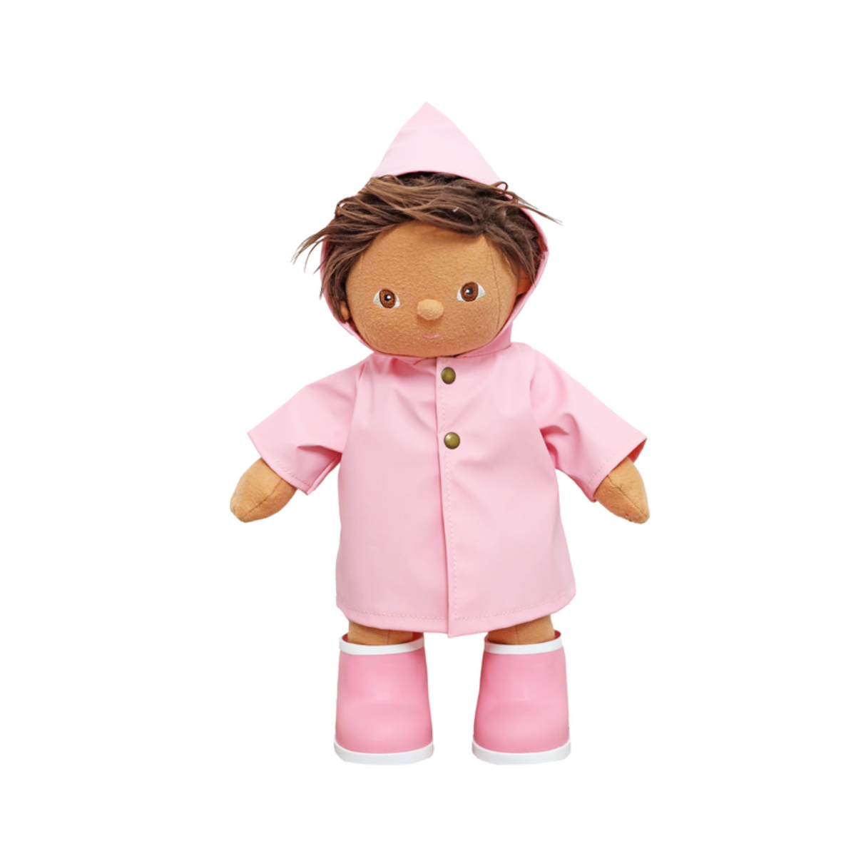 Dinkum Doll Rainy Play Outfit - Pink by Olli Ella