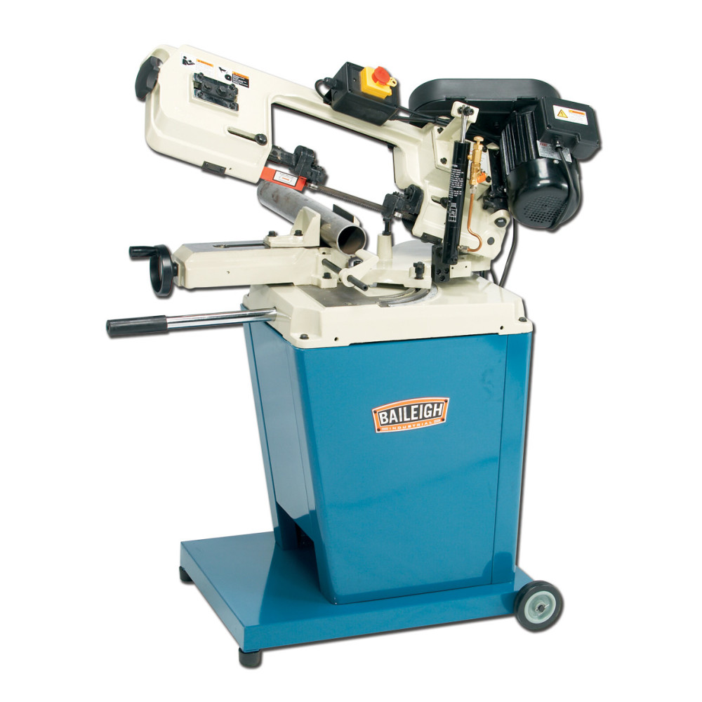 Baileigh BS-128M Band Saw Metal Cutting Manual Portable 110V 60HZ ;