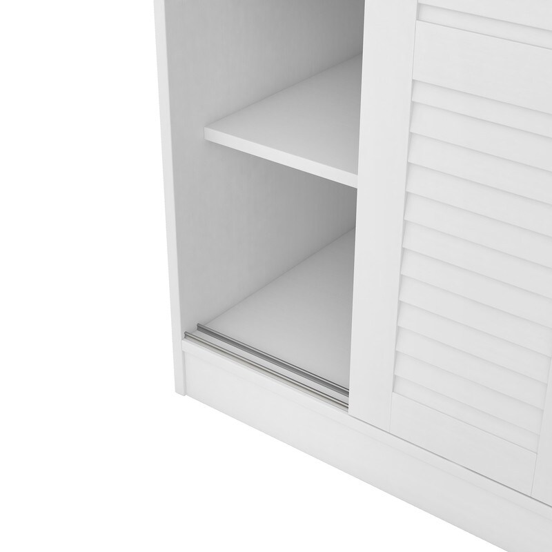 3 Door Shutter Wardrobe with shelves For Bedroom