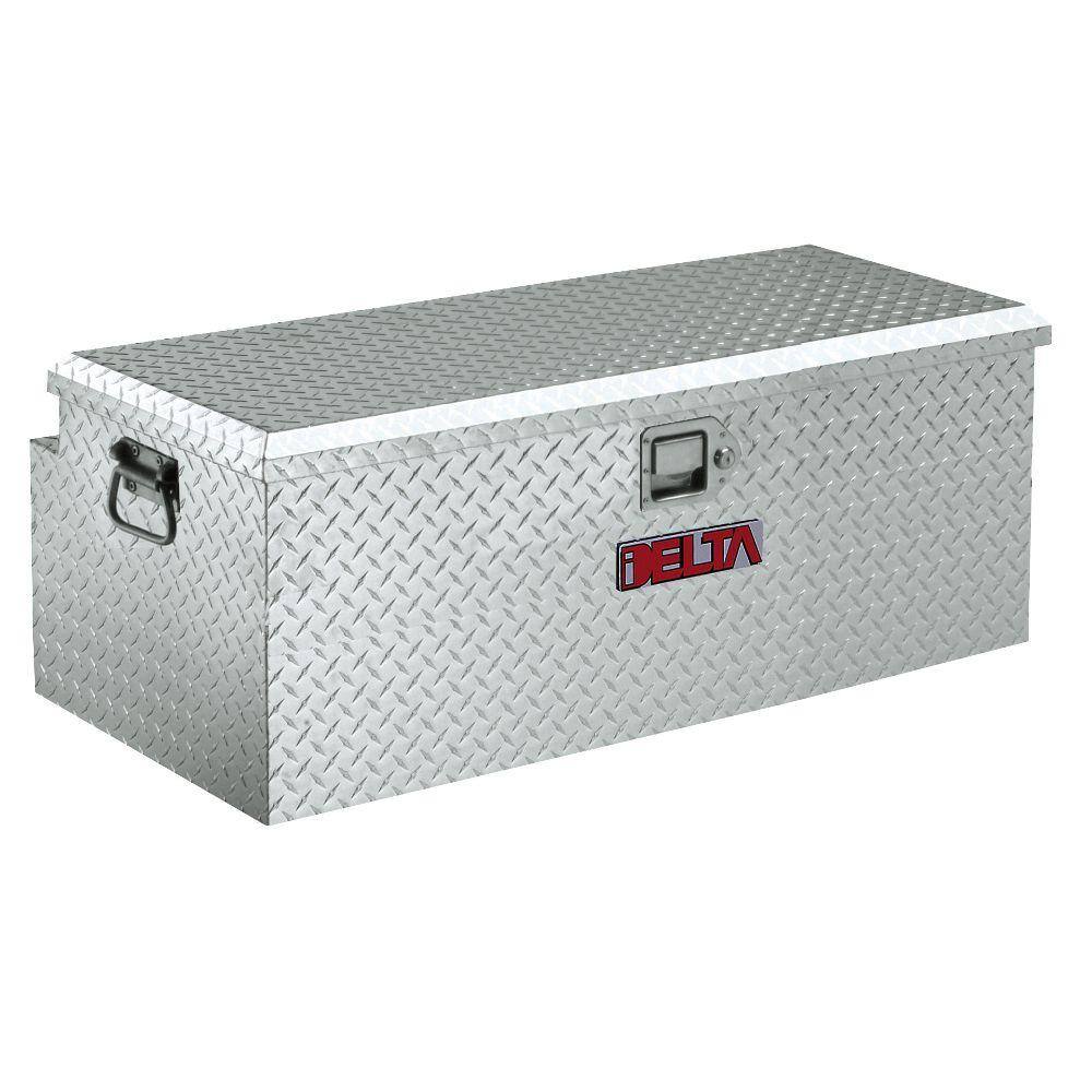 Delta 37 Diamond Plate Steel Full Size Chest Truck Tool Box 220000D