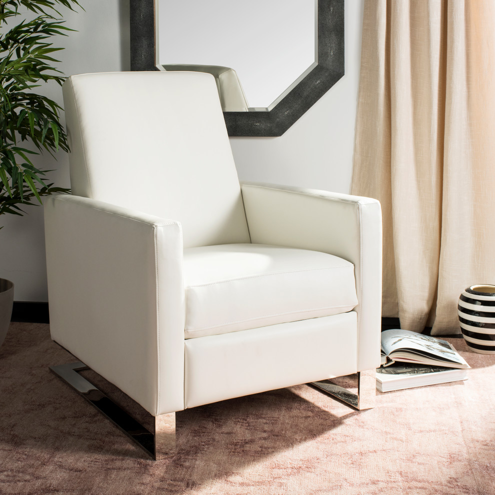 Safavieh Brenton Recliner Chair   Contemporary   Recliner Chairs   by HedgeApple  Houzz