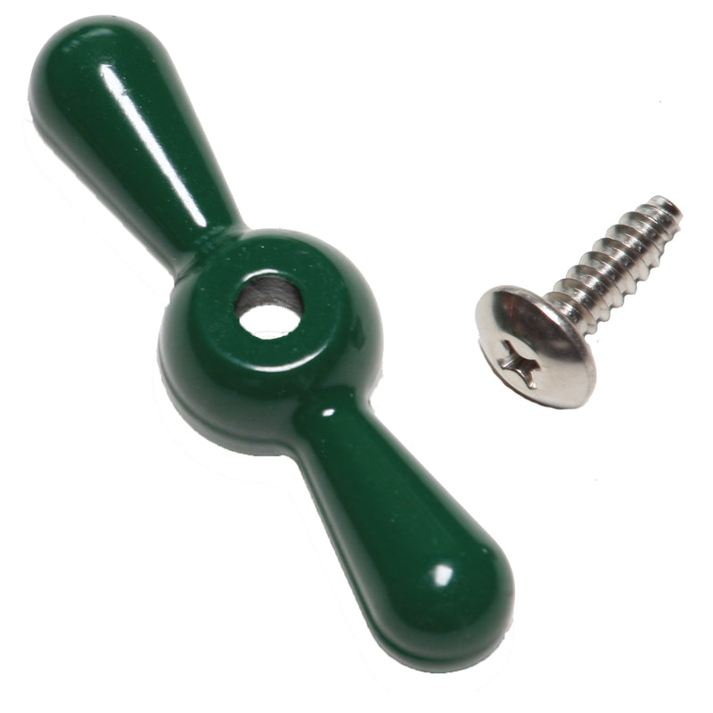 THANDLE W/SCREW GREEN