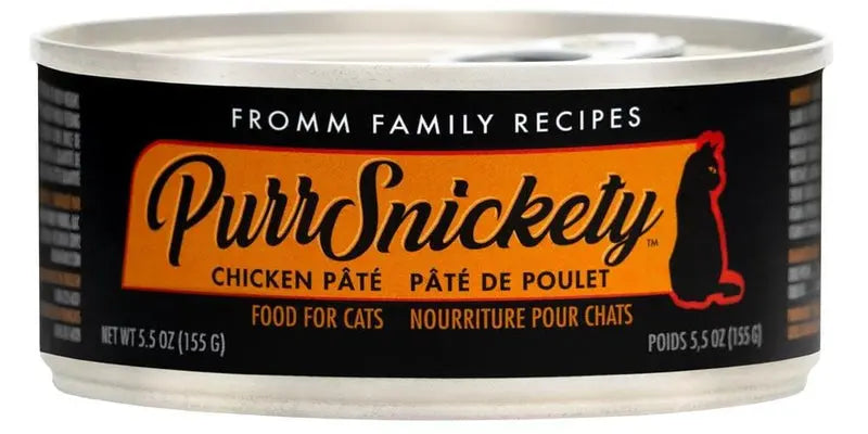 Fromm Purrsnickety Chicken Pate Canned Cat Food;