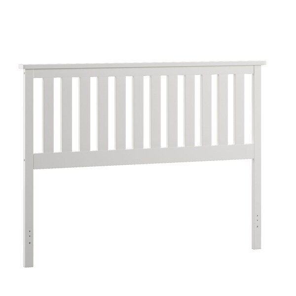 Hammersley Mission Slatted White Wood Headboard by iNSPIRE Q Classic - - 12546900