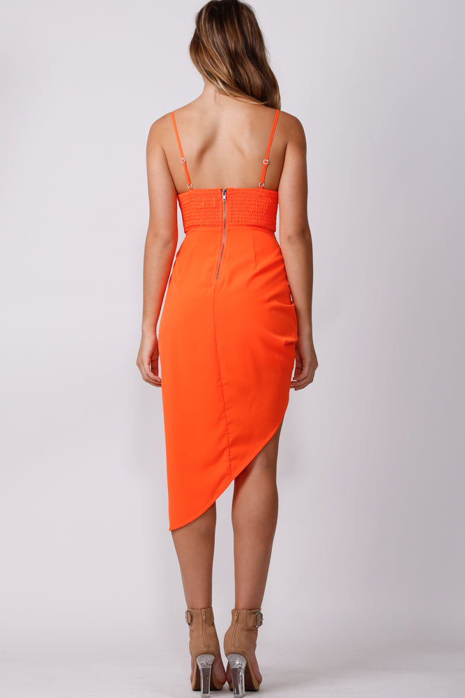 On My Mind Dress Orange