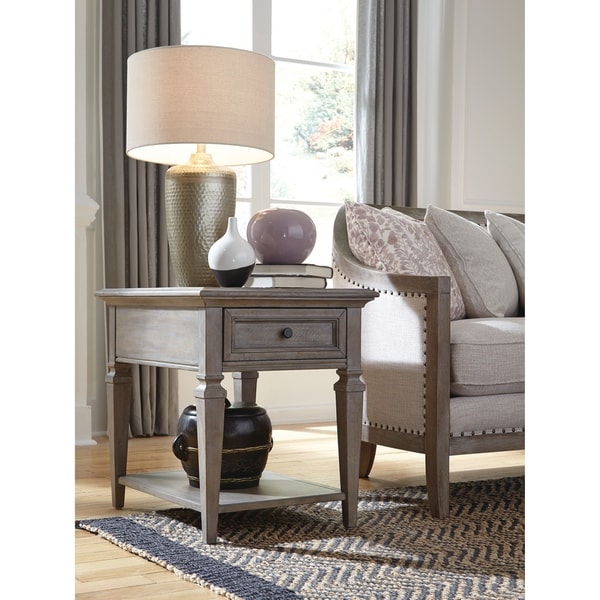 Magnussen Lancaster Rectangular End Table