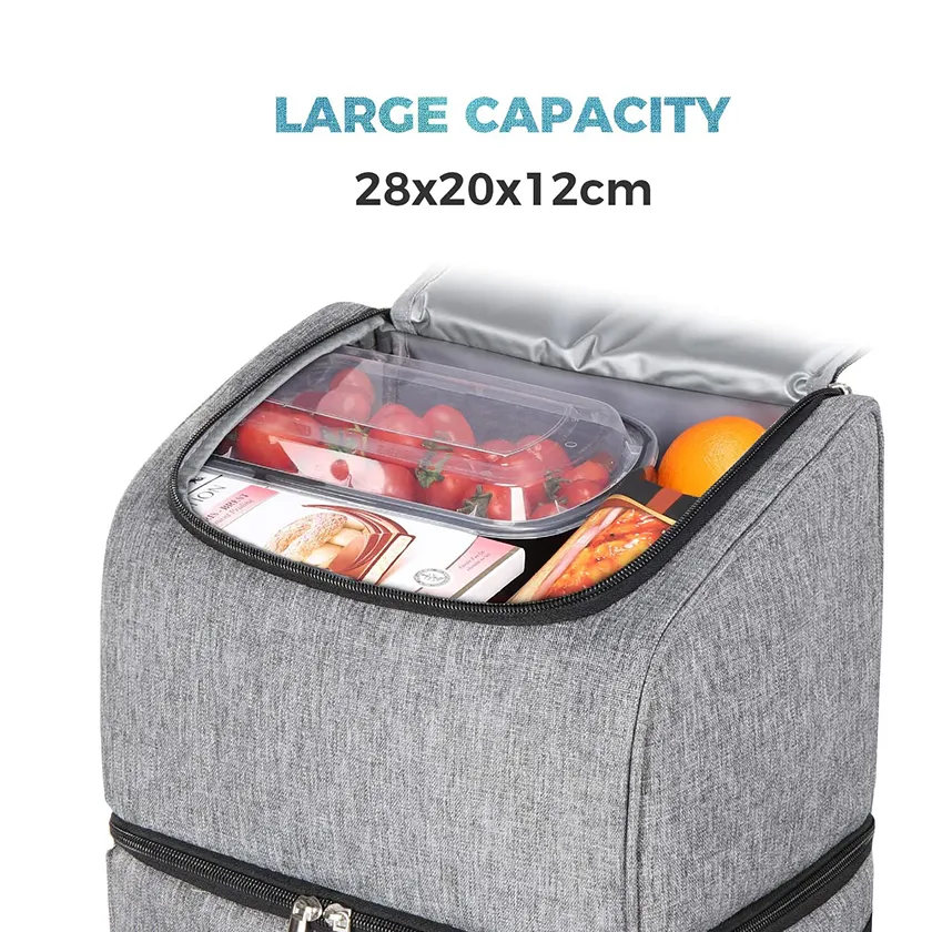 Leakrproof Insulated Lightweight cooler backpack Double layer custom  lunch bag cooler 3 12 hour insulated  picnic bag cooler