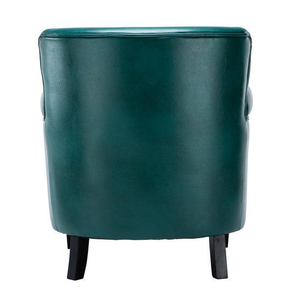 Hendrick Faux Leather Club Chair by Greyson Living