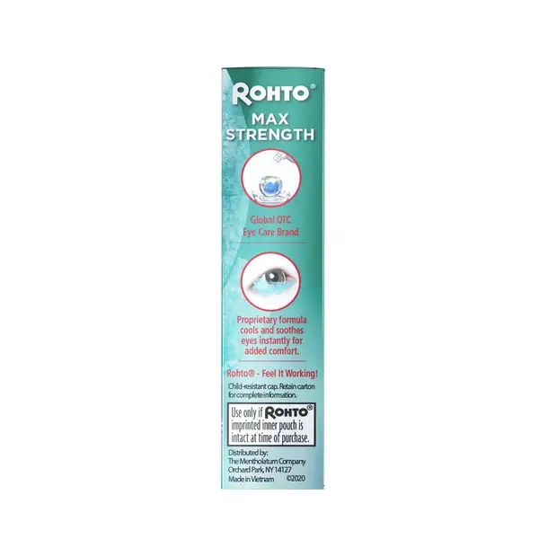 Rohto Cool Max Strength Redness Relief Eye Drops