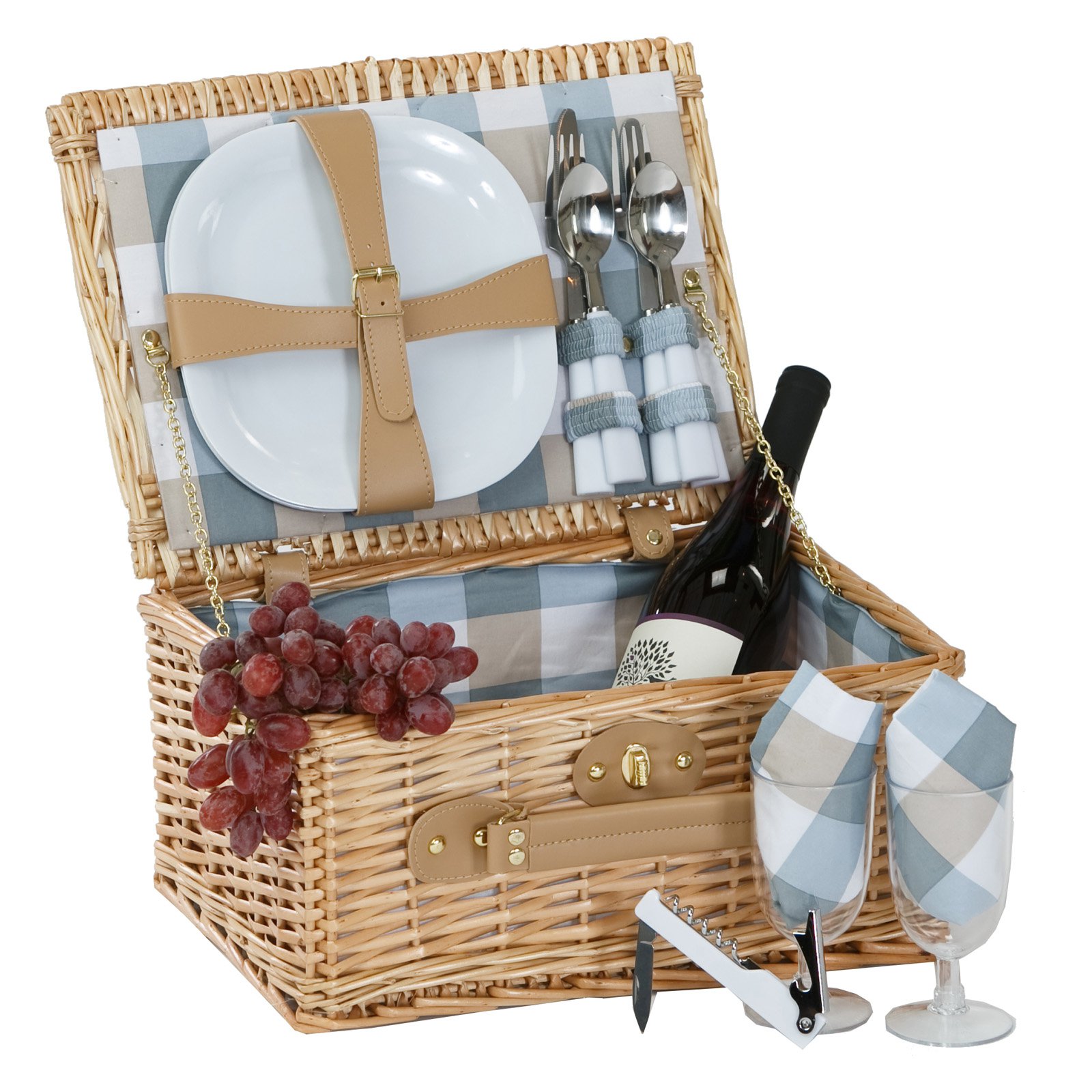 Picnic Plus Boothbay Two Person Picnic Basket