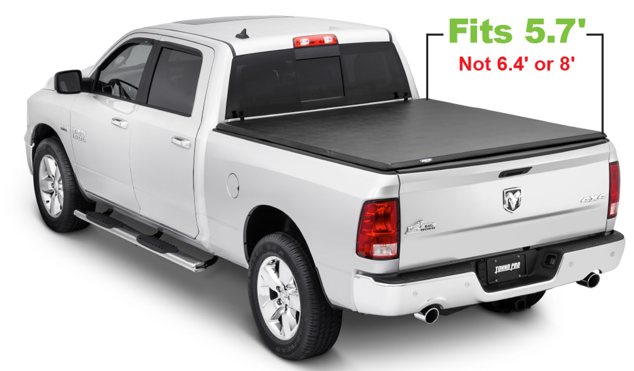 Tonno Pro Hard Fold  0918 Dodge Ram 1500 Incl 1923 Classic 5x277quot Tonneau Cover