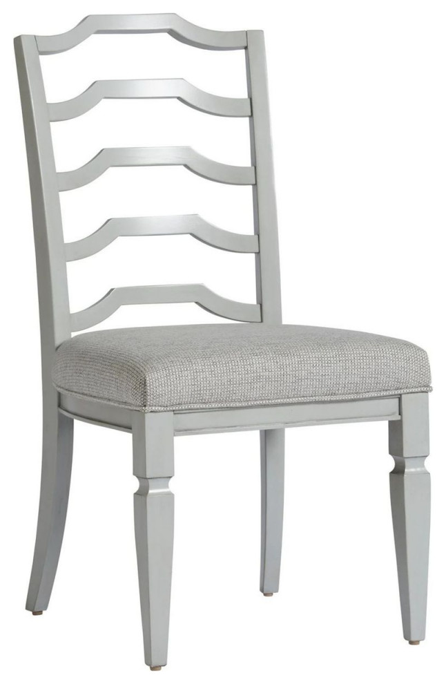 Universal Furniture Summer Hill Ladder  Side Chair   Set of 2  Grey   Transitional   Dining Chairs   by Unlimited Furniture Group  Houzz