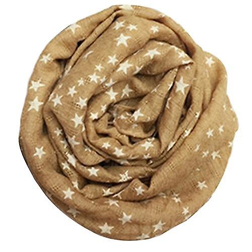 Children's Star Printed Cartoon Plaid Ring Scarves