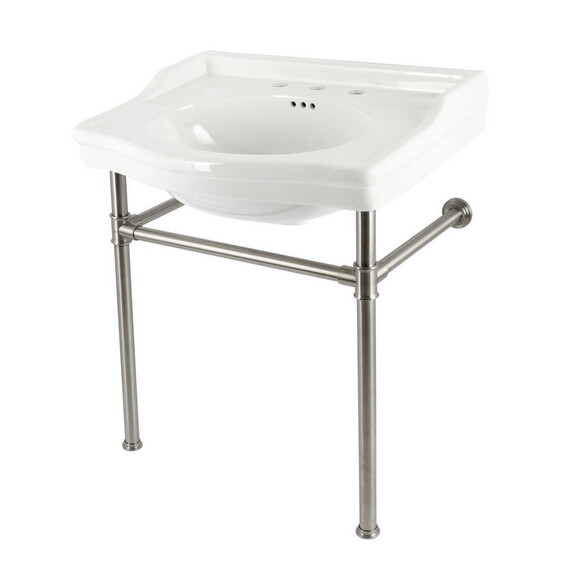 Kingston Brass Victorian 30 Inch Console Sink with...