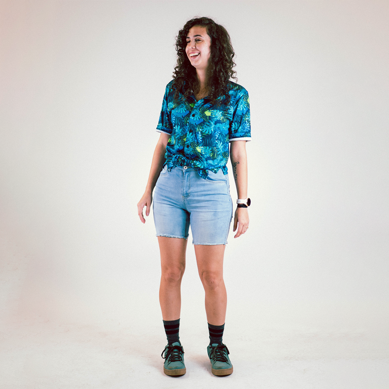 Stretch Jorts - Light Blue by Handup Gloves