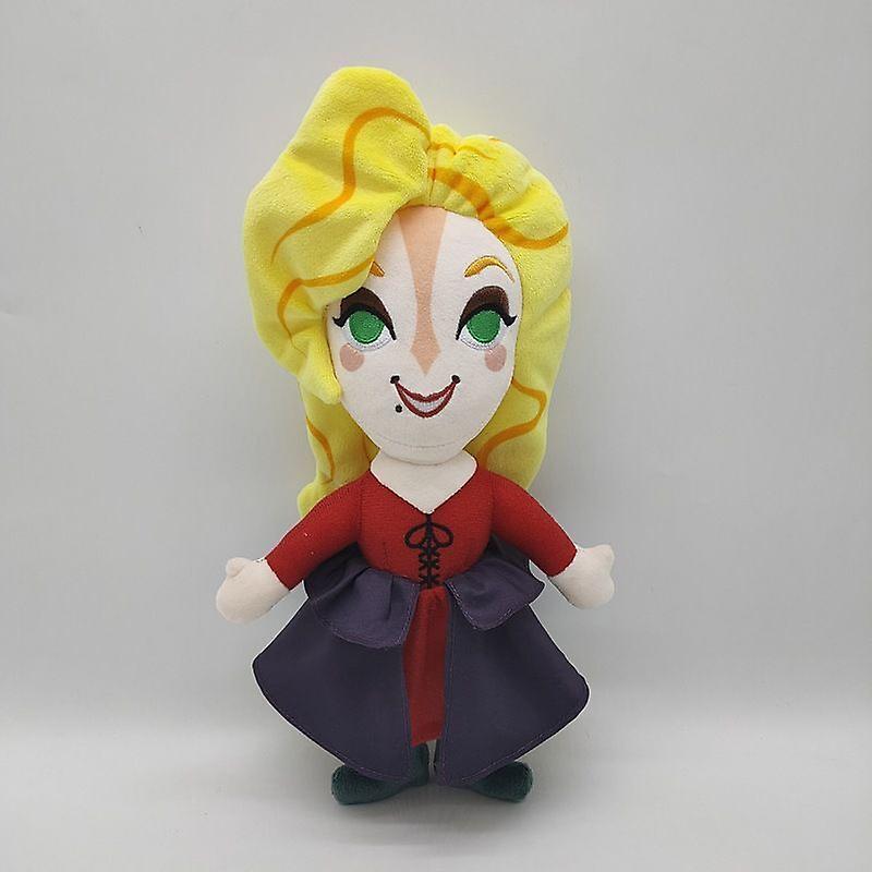 Hot Hocus Pocus Plush Toy Sanderson Sisters Stuffed Doll Kids Xmas Birthday Gift