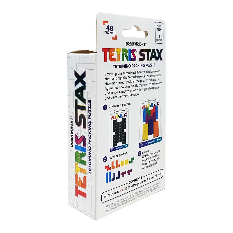 Brainwright Tetris Stax Tetrimino Packing Puzzle