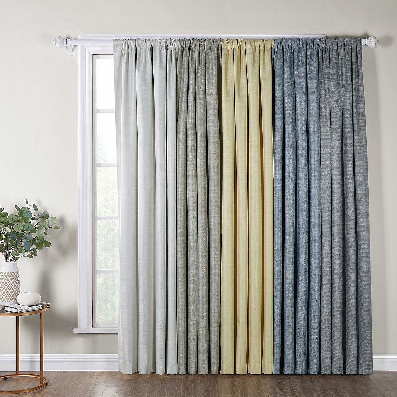 B. Smith 2-pack Total Blackout Window Curtain Set