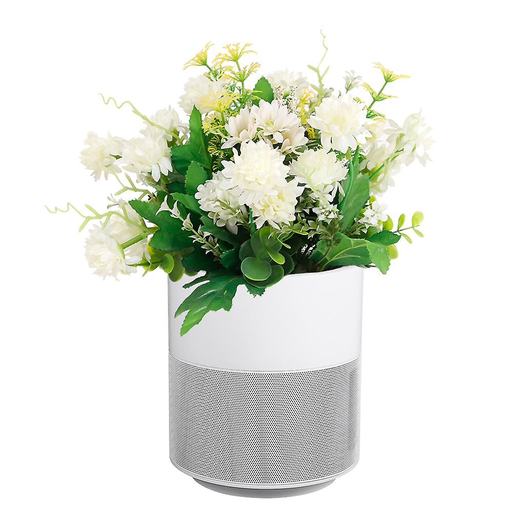 1 Flower Pot 1 Power Plug 1 Usb Cable 1 User Manual White