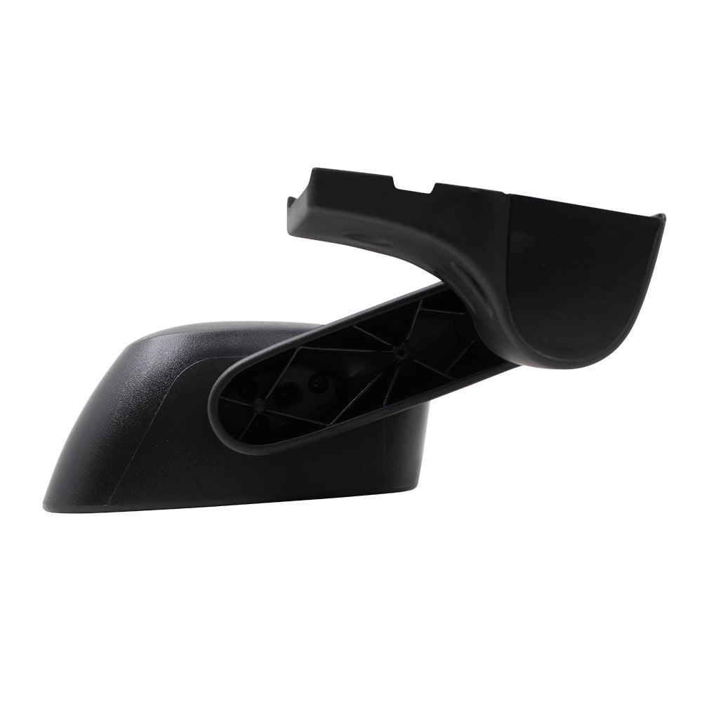 Driver and Passenger Manual Side View Mirrors Textured Replacement for 55395061AD 55395060AD