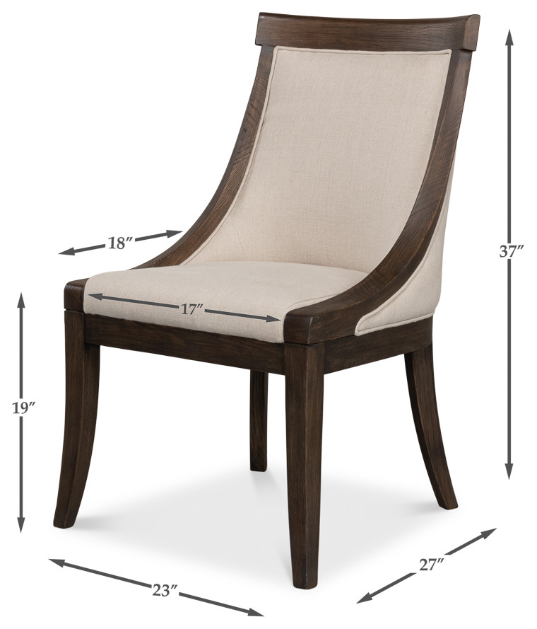 Classic Ash Dining Chair   Transitional   Dining Chairs   by English Georgian America  Houzz