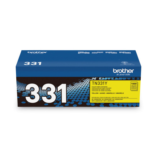 Brother TN331Y Toner， 1，500 Page-Yield， Yellow