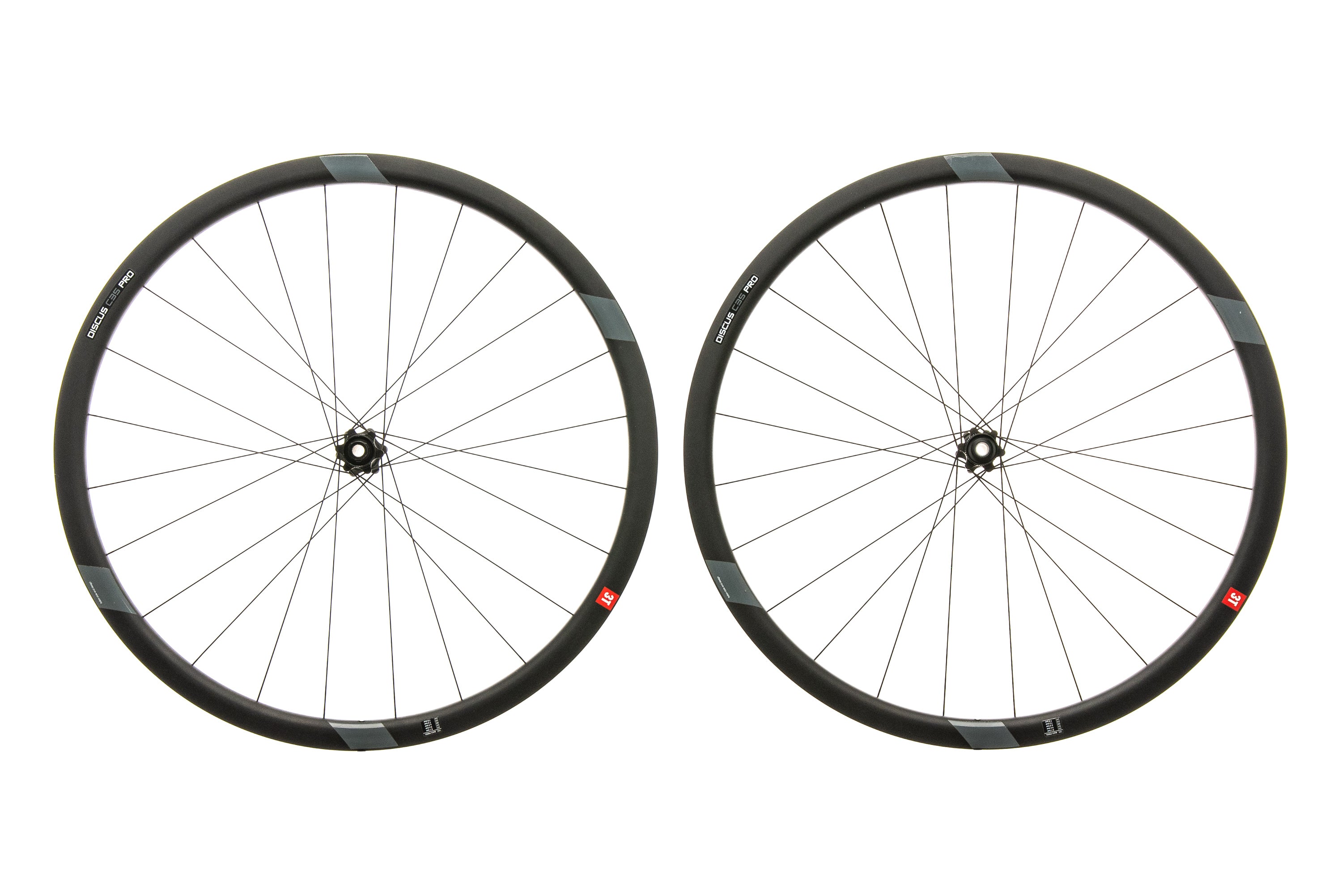3T Discus C35 Pro Aluminum Clincher 700c Wheelset