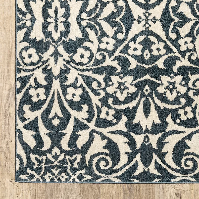 StyleHaven Freeport Floral Vine Area Rug