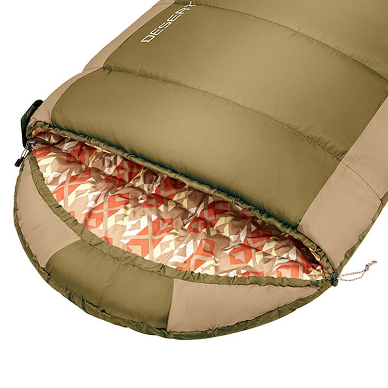 KingCamp Ultralight Warm 3 Season Sleeping Bag w/Compact Compression Sack， Olive