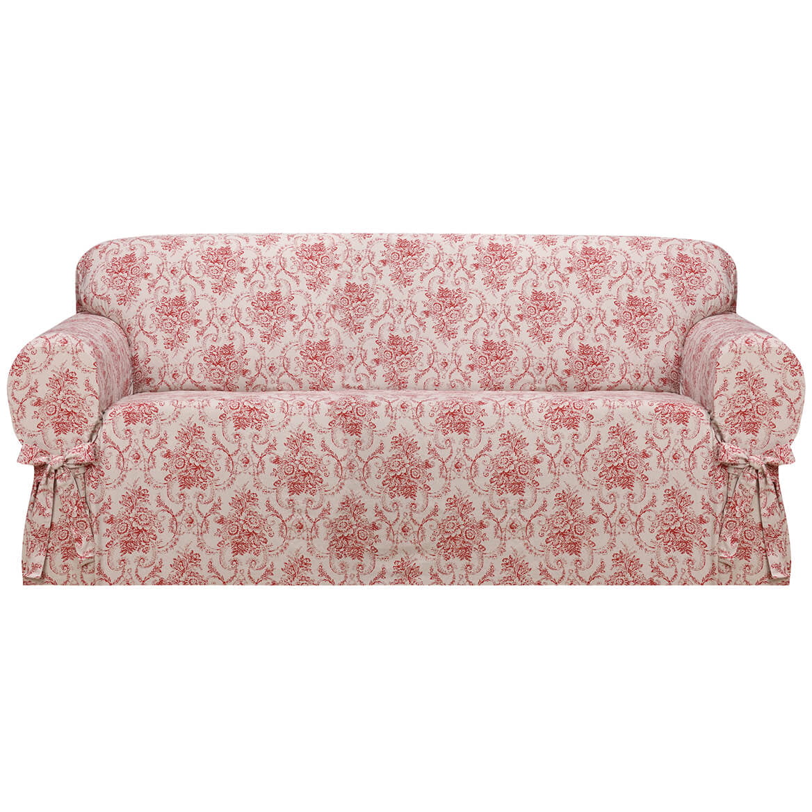 Kathy Ireland Chateau Sofa Red