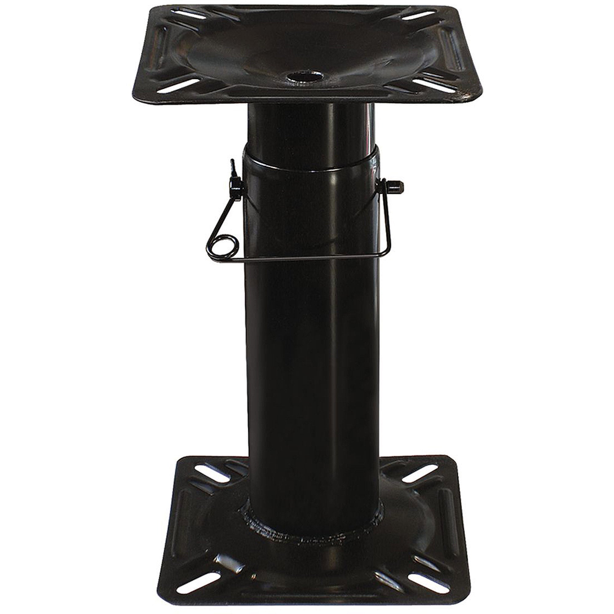 Wise 8WD1255 Black Steel Adjustable Seat Pedestal