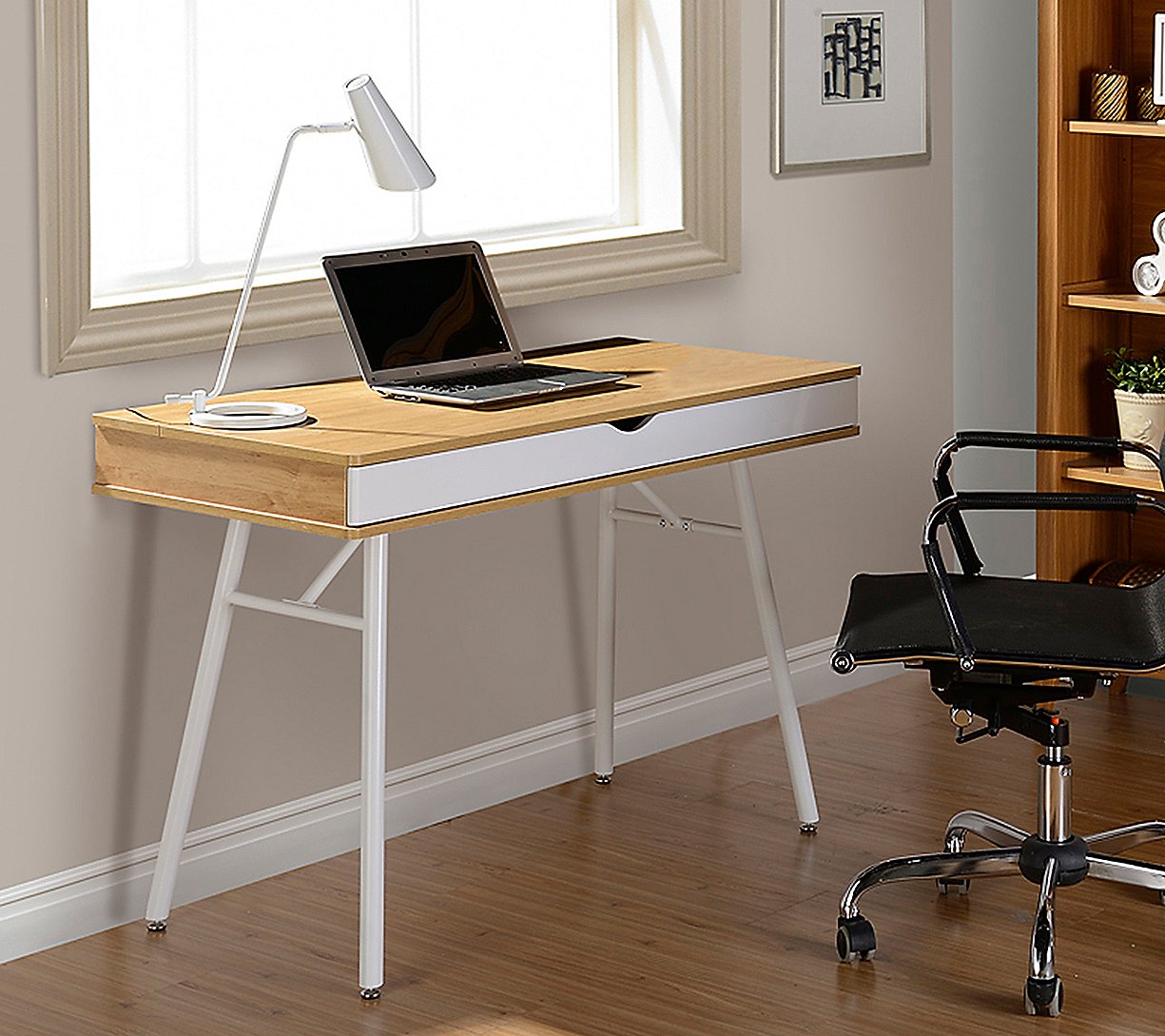 Techni Mobili Modern Multi Storage Computer Desk