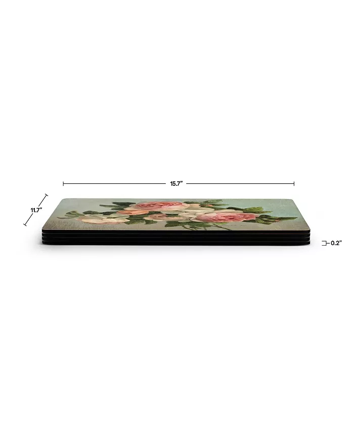 Pimpernel Antique Roses Placemats Set of 4