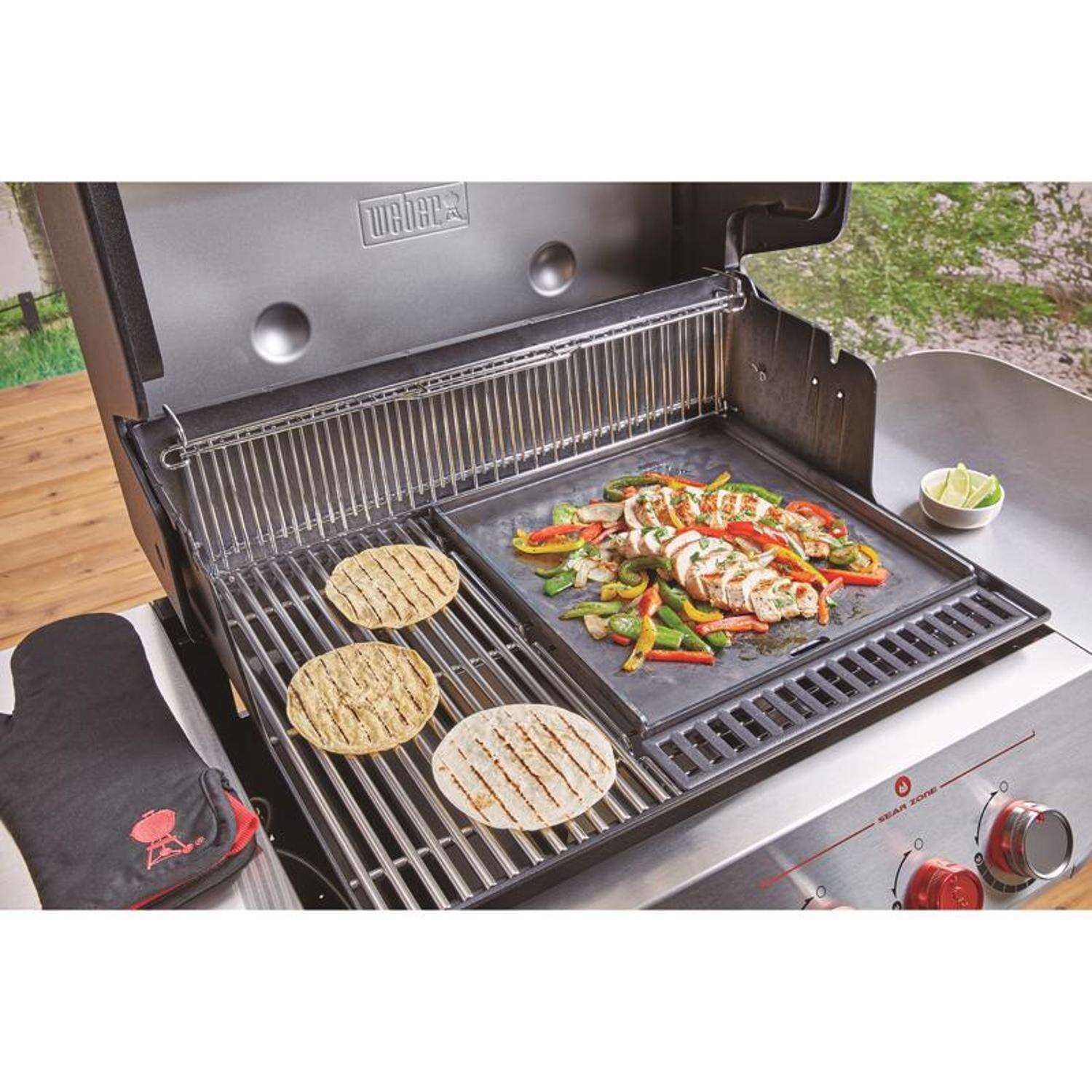 Weber Genesis SA-E-330 3 Burner Natural Gas Grill Indigo