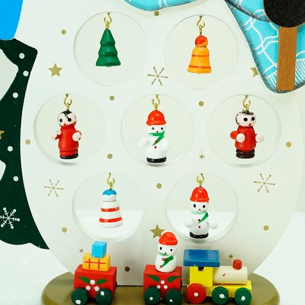 Snowman CutOut Ornament Holder Merry Christmas Decoration