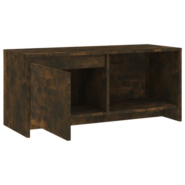 TV Cabinet Smoked Oak 35.4