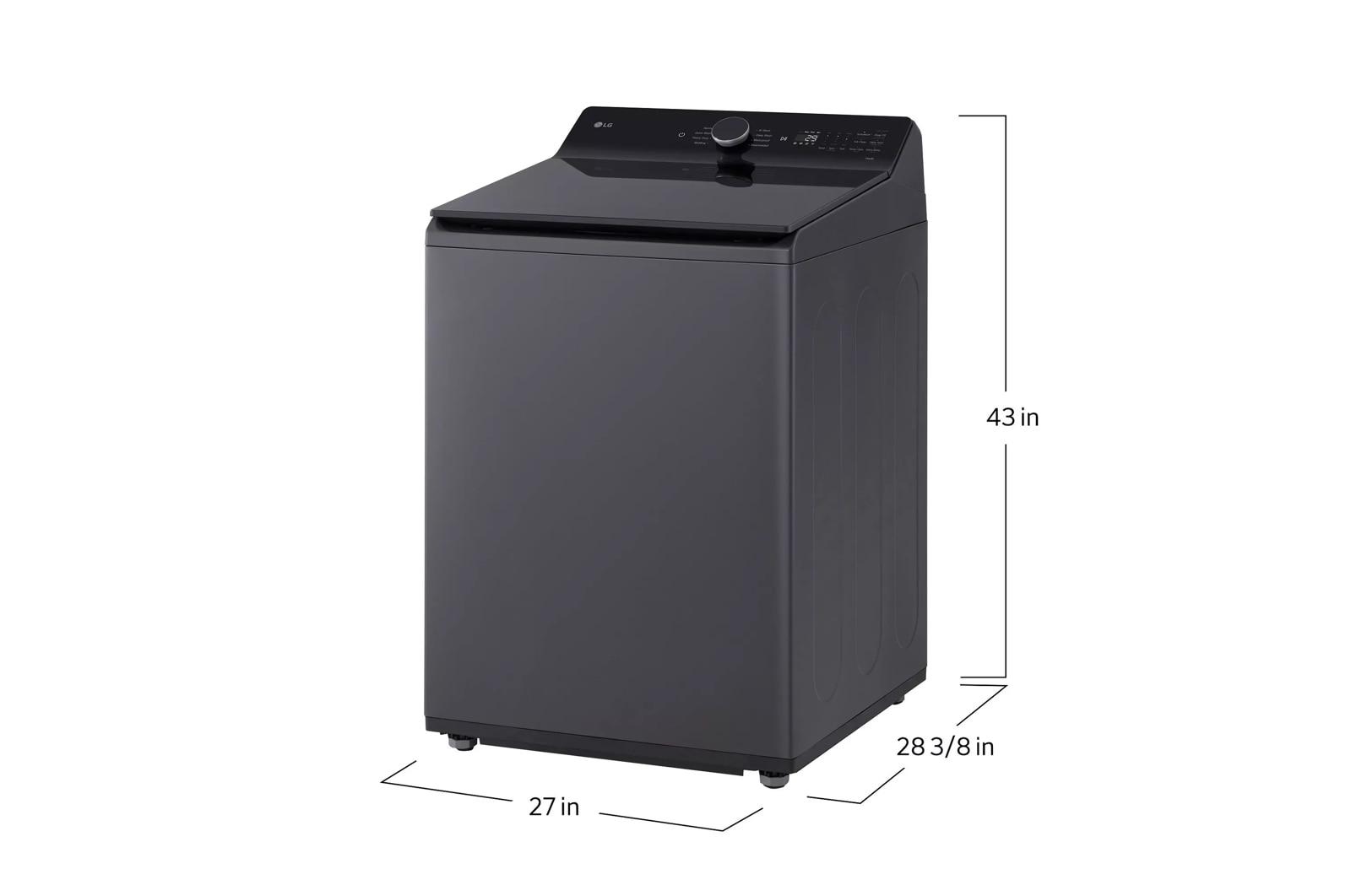 Lg WT8400CB 5.5 Cu. Ft. Mega Capacity Smart Top Load Washer With Easyunload™ & Ai Sensing