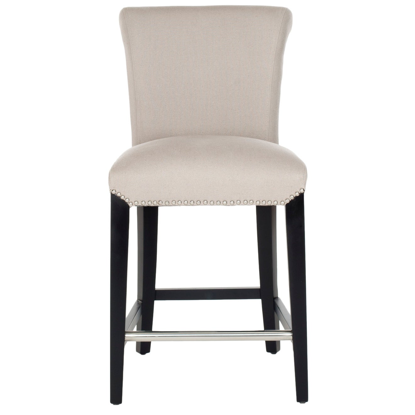 SAFAVIEH Seth Beige 23-inch Counter Stool - 18.7