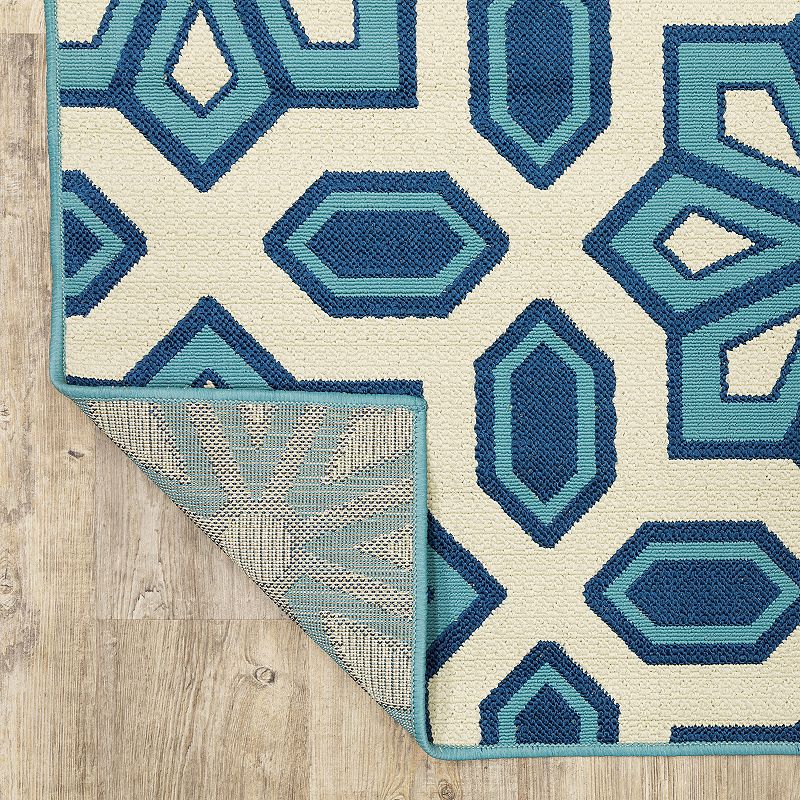 StyleHaven Cayman Geometric Indoor Outdoor Rug