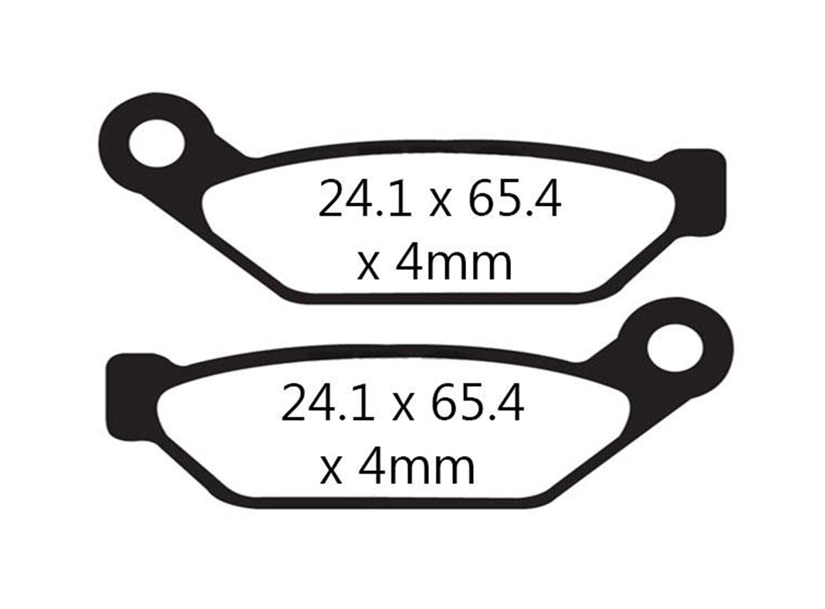 EBC Grimeca Early 4 Piston Disc Brake Pads