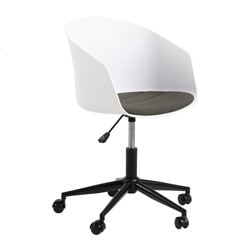 LIDAN Office Chair - White & Black