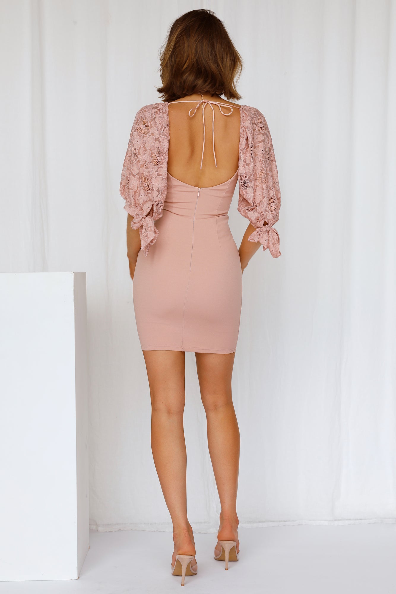 No Excuses Dress Blush