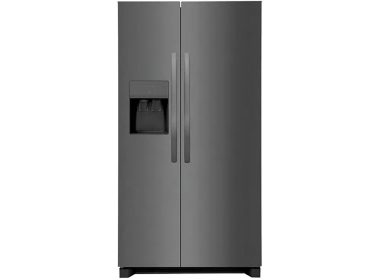 Frigidaire 25.6 Cu. Ft. Black Stainless Steel Side-By-Side Refrigerator