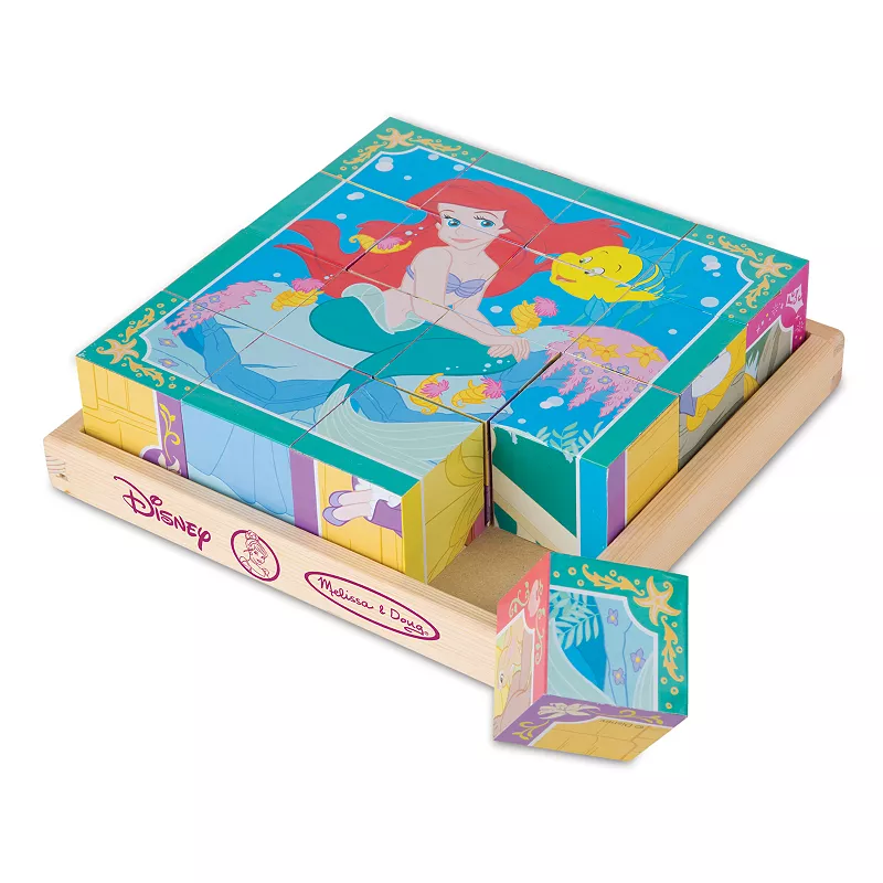 Disney Princess 16-pc. Wooden Cube Puzzle