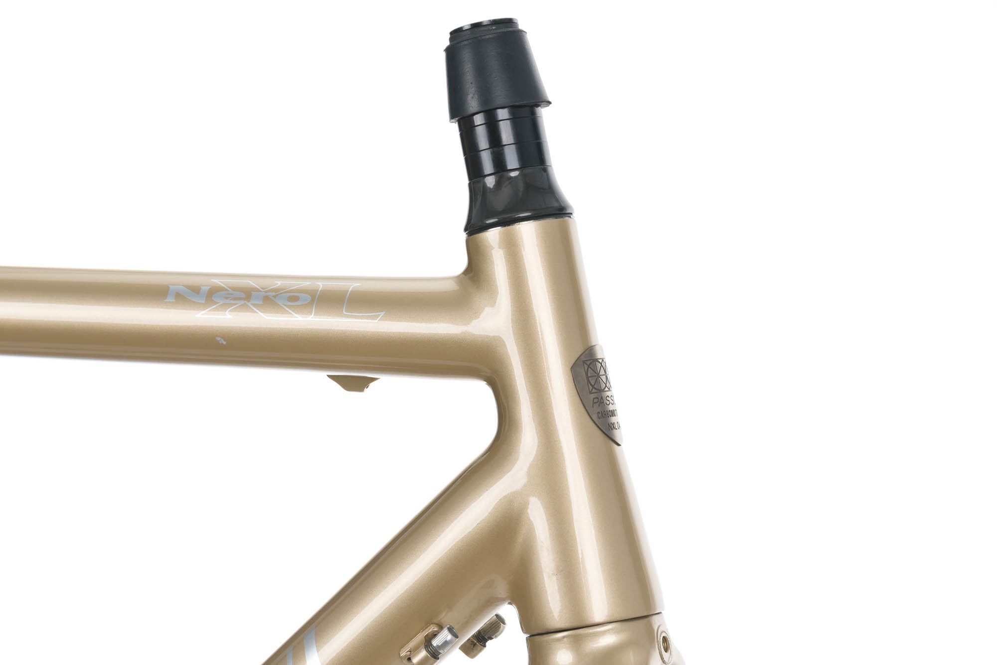 2012 Passoni Nero XL Road Bike Frame Set 53cm MEDIUM Carbon Titanium
