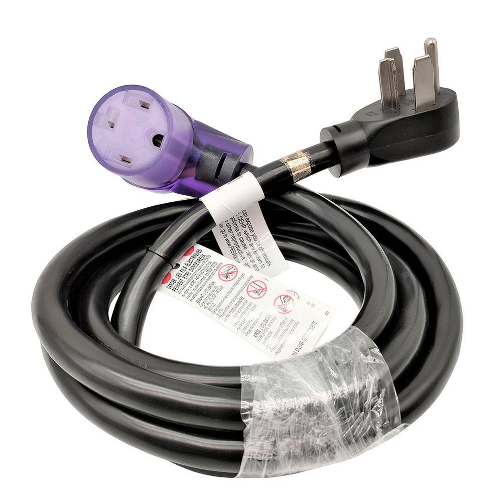 parkworld 10 ft. 104 STW 30 Amp 4-prong Dryer Heavy-Duty NEMA 14-30 Extension Cord 886467