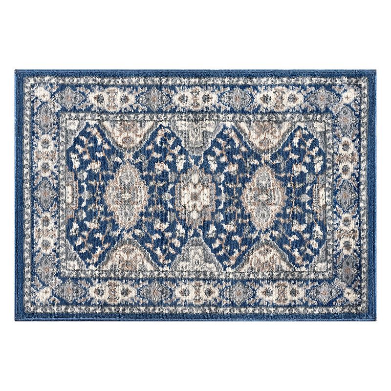 KHL Rugs Syracuse Traditional Framed Floral Rug